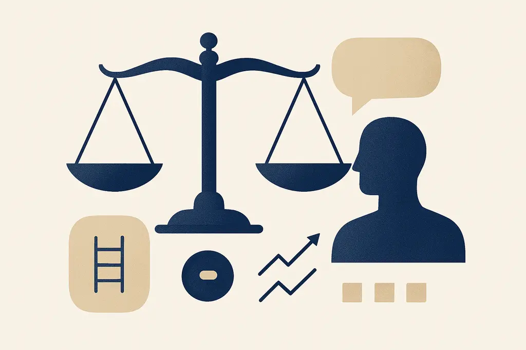 Illustration: Silence and Power Dynamics in Negotiation at work between managers and employees