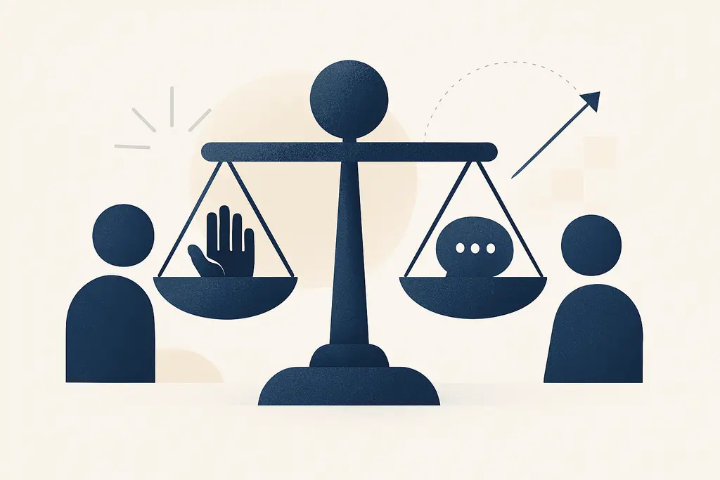 Illustration: Silence and Power Dynamics in Negotiation examples in team meetings