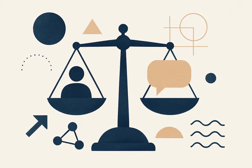 Illustration: Speaking-up anxiety in team meetings