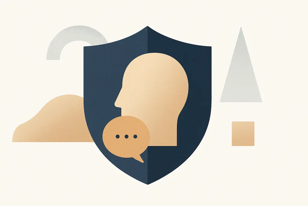 Illustration: Surface-level psychological safety: why teams say it's safe but still stay quiet