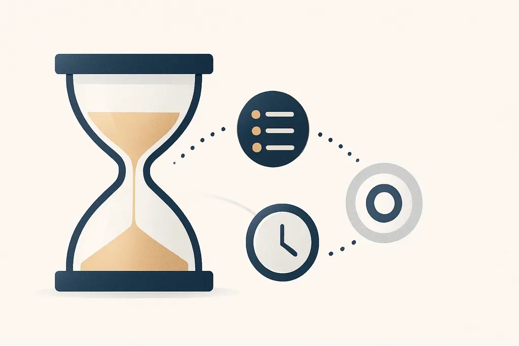 Illustration: Task switching cost and batching at work