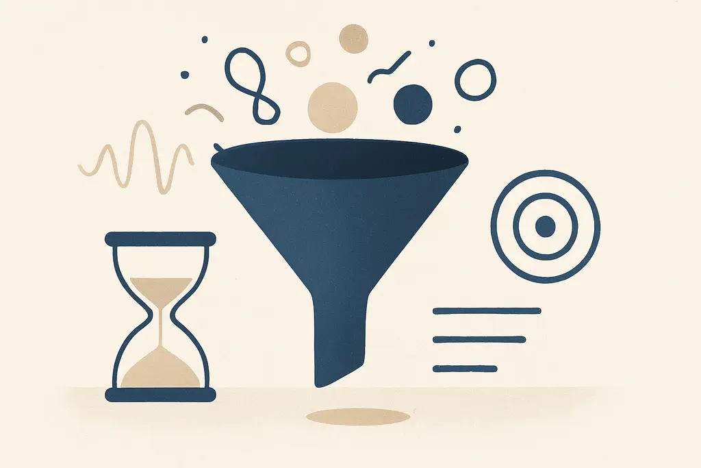 Illustration: Time-blocking burnout