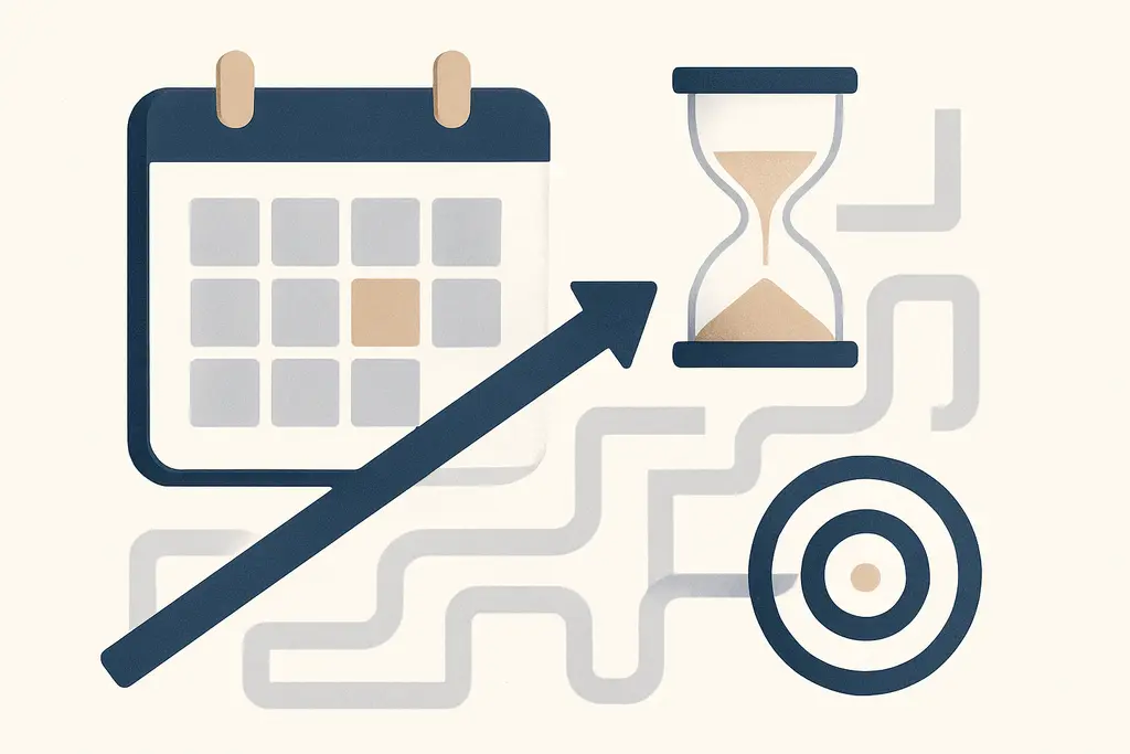 Illustration: Time blocking psychology