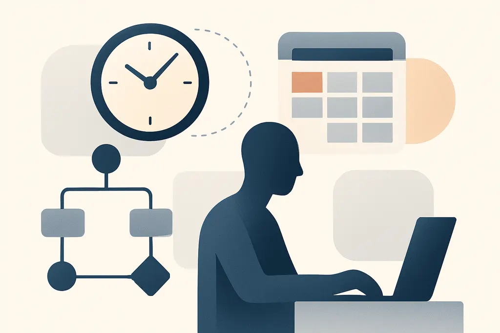 Illustration: Time Blocking Techniques for Focus