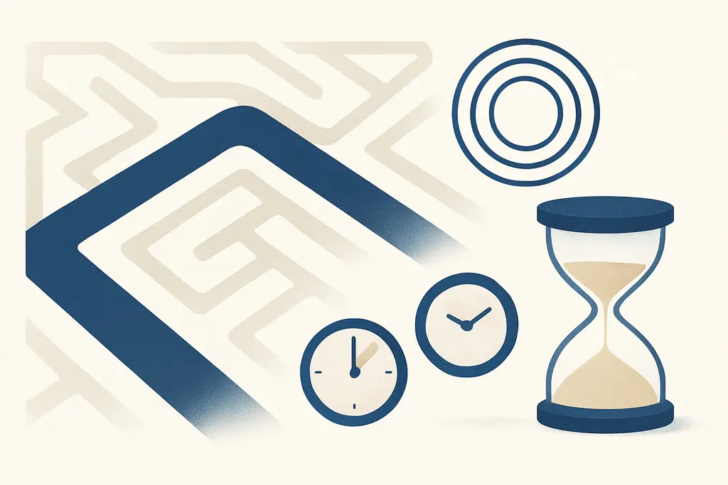 Illustration: Time blocking vs flowtime: which boosts focus
