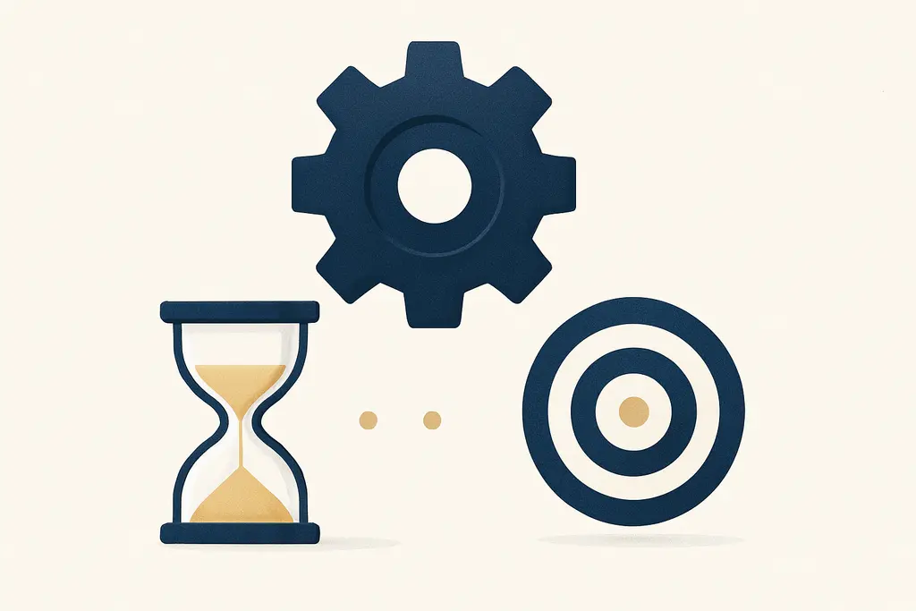 Illustration: Two-minute rule for work productivity