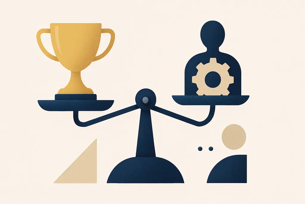 Illustration: Visible vs invisible work recognition