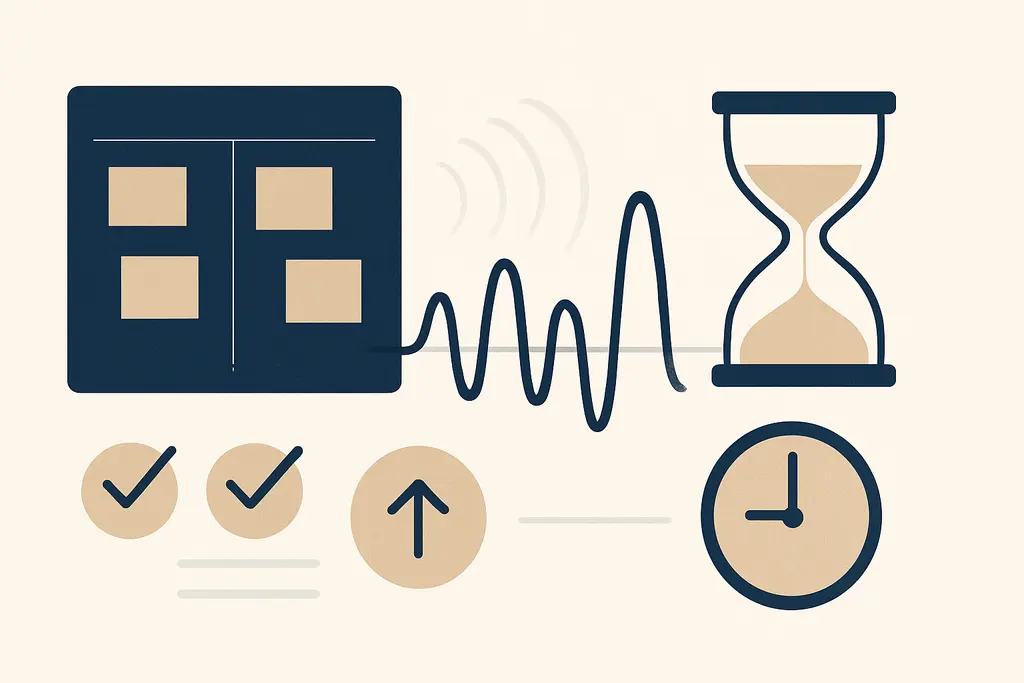 Illustration: Visual task queueing
