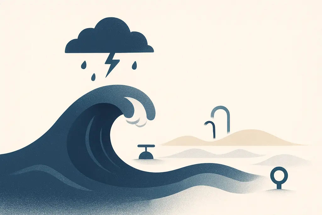 Illustration: Weekend work dread (Sunday scaries)