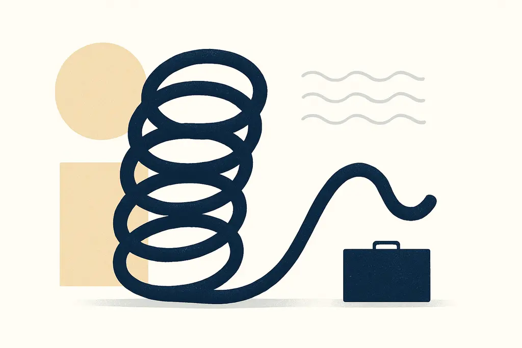 Illustration: Why burnout can return after a vacation and how to prevent it