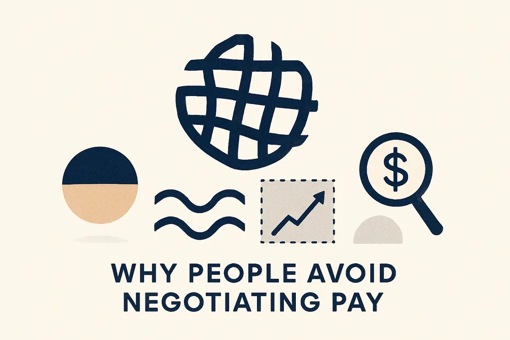 Illustration: Why people avoid negotiating pay