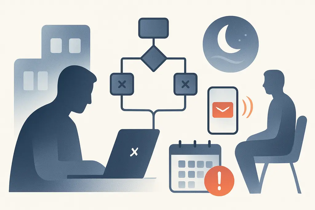 Illustration: Work-Life Integration Stress