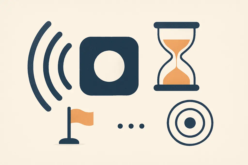 Illustration: Workflow rituals that signal task start